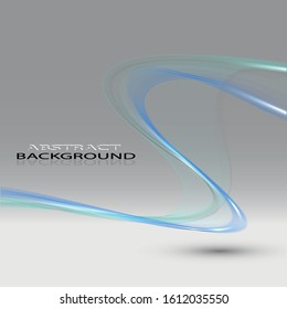 Abstract wave line vector background