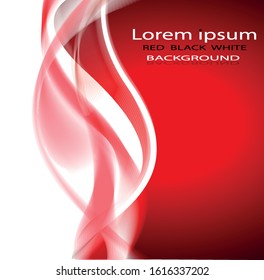 Abstract wave line vector background