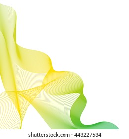 abstract Wave lines background