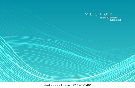 Abstract wave lines. Liquid curve shapes. Graphic concept for your design