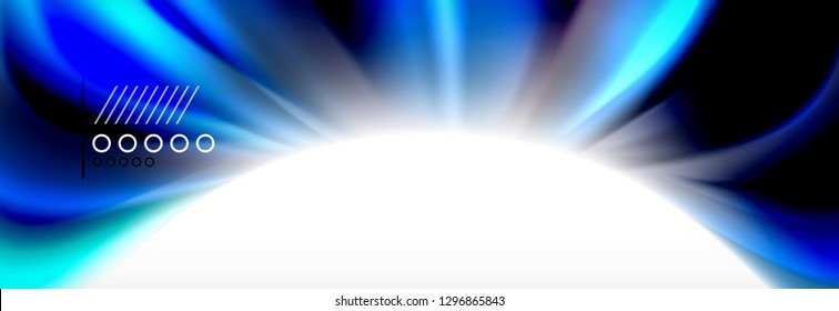 Abstrakte Wellenlinien Flüssiges Regenbogen-Stil Farbstreifen Hintergrund. Vektorgrafik zur Präsentation, App-Bildschirmhintergrund, Banner oder Poster