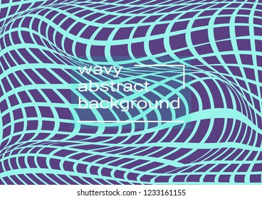 Abstract wave lines. Musical poster. Abstract background with lines.
