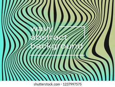 Abstract wave lines. Musical poster. Abstract background with lines.