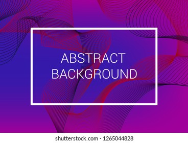 Abstract wave lines. Musical poster. Abstract background with lines.