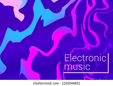 Abstract wave lines. Musical poster. Abstract background with lines.