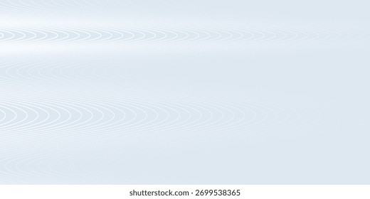 Líneas de onda Abstractas sobre fondo blanco blanco punteado. suave mezcla moderna agradable ciurve