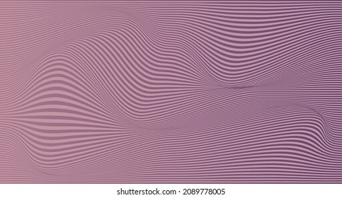 Abstract wave lines pattern background and texture. . Wavy lines texture. Vector illustration