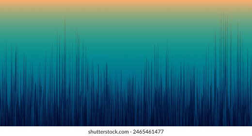 Abstract wave lines pattern dynamic colorful light flowing isolated on black background. Vector illustration design element in concept of music, party, technology, modern