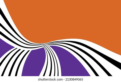 Abstract wave lines pattern. Vector Illustration.