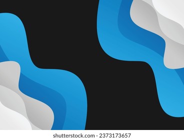 abstract wave liquid background design