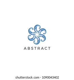 Abstract Wave Logo