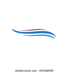 abstract wave logo