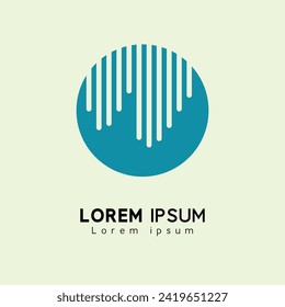 Abstract a wave logo design concept