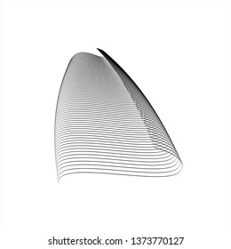 abstract wave logo design template . wave logo design inspiration . water vector . wind vector design