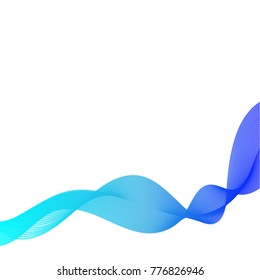 abstract wave modern background