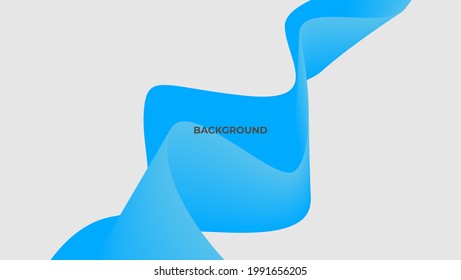 Abstract wave modern blue and gray color technology background vector design Illustration for wallpaper, template, web, banner, page layout, landing page, presentation, and etc. 