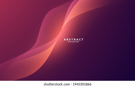 abstract wave modern shapes. postcard or brochure cover design.