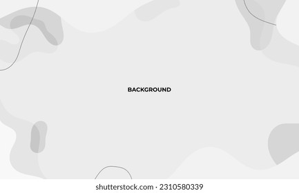 Abstract wave modern white and gray color technology background vector design Illustration for wallpaper, template, web, banner, page layout, landing page, presentation, and etc. 