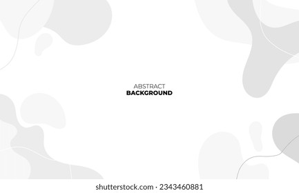 Abstract wave modern white and gray color technology background vector design Illustration for wallpaper, template, web, banner, page layout, landing page, presentation, and etc. 
