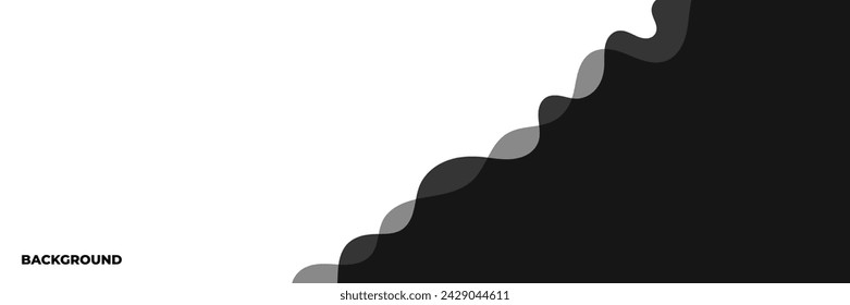 Diseño de vector de fondo de tecnología de color blanco y gris moderno de onda abstracta Ilustración para papel pintado, plantilla, web, banner, diseño de página, página de destino, presentación, etc. 