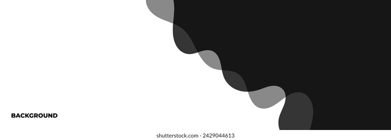 Diseño de vector de fondo de tecnología de color blanco y gris moderno de onda abstracta Ilustración para papel pintado, plantilla, web, banner, diseño de página, página de destino, presentación, etc. 
