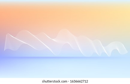 abstract wave on background. vector illustration. eps 10
