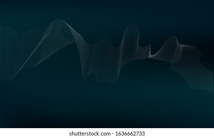 abstract wave on background. vector illustration. eps 10