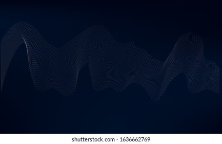 abstract wave on background. vector illustration. eps 10