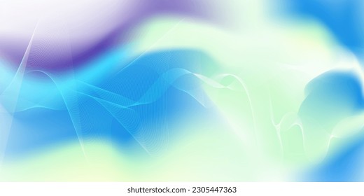 Abstract wave on gradient color background. vector eps.10