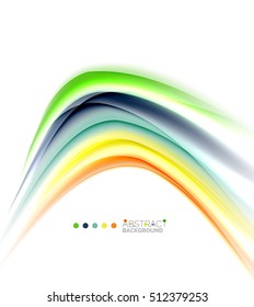 Abstrakte Welle auf Weiß, Hintergrund-Vorlage