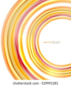 Abstract wave on white, background template