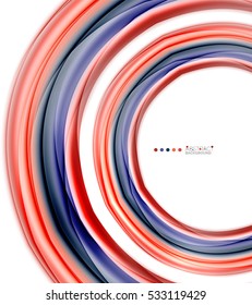 Abstract wave on white, background template