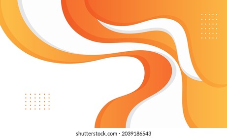 abstract wave orange background .can be used for banner, poster, brochure, presentation, web, etc