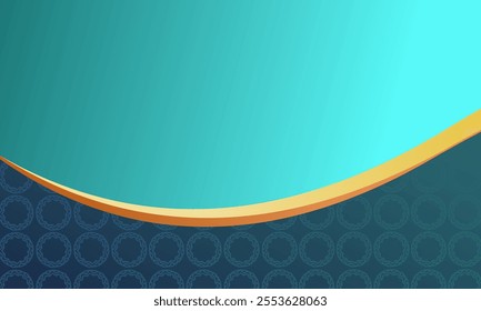 abstract wave with ornamental background