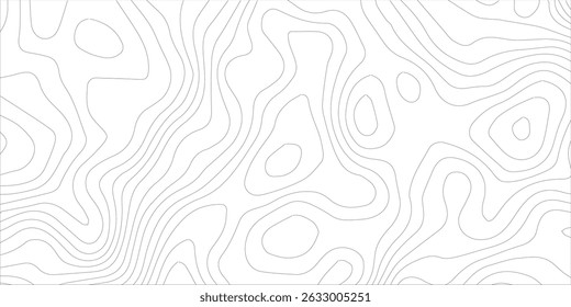 Abstract wave paper curved reliefs background, gradient multicolor wave curve lines banner background design .topographic contours map background .Vector geographic contour map.