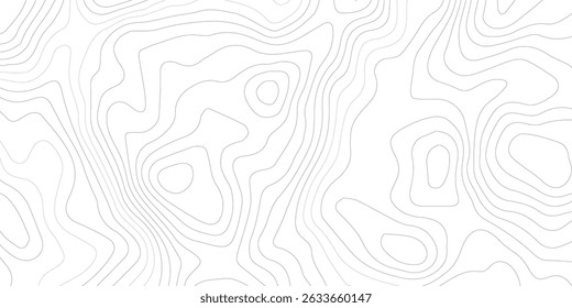 Papel de onda abstrato fundo de relevos curvos, gradiente de curva de onda multicolor linhas de fundo de banner design .topographic contours map background .Vetor geographic contour map.