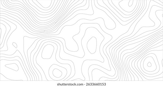 Papel de onda abstrato fundo de relevos curvos, gradiente de curva de onda multicolor linhas de fundo de banner design .topographic contours map background .Vetor geographic contour map.