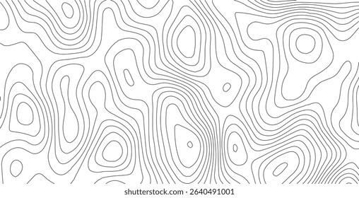 Abstract wave paper curved reliefs background .gradient multicolor wave curve lines banner background design .topographic contours map background .Vector geographic contour map.