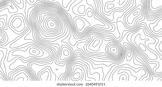 Abstract wave paper curved reliefs background .gradient multicolor wave curve lines banner background design .topographic contours map background .Vector geographic contour map.