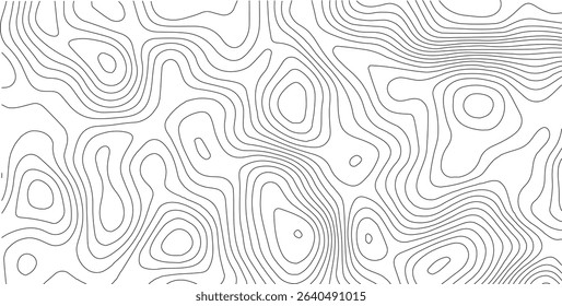 Abstract wave paper curved reliefs background .gradient multicolor wave curve lines banner background design .topographic contours map background .Vector geographic contour map.