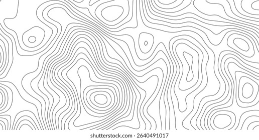 Abstract wave paper curved reliefs background .gradient multicolor wave curve lines banner background design .topographic contours map background .Vector geographic contour map.