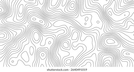 Abstract wave paper curved reliefs background .gradient multicolor wave curve lines banner background design .topographic contours map background .Vector geographic contour map.