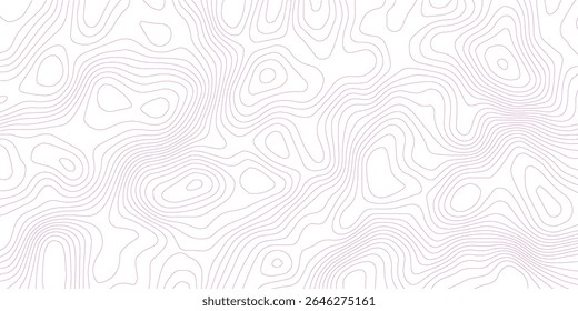 Abstract wave paper curved reliefs background, gradient multicolor wave curve lines banner background design .topographic contours map background .Vector geographic contour map.