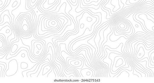 Abstract wave paper curved reliefs background, gradient multicolor wave curve lines banner background design .topographic contours map background .Vector geographic contour map.