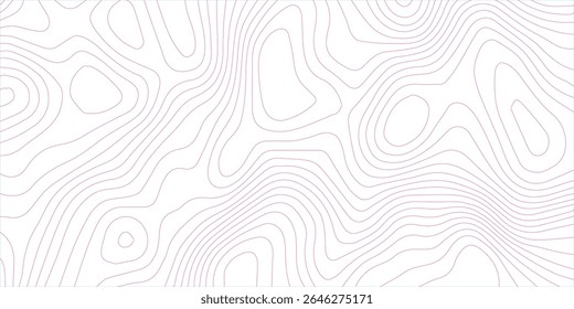 Abstract wave paper curved reliefs background, gradient multicolor wave curve lines banner background design .topographic contours map background .Vector geographic contour map.