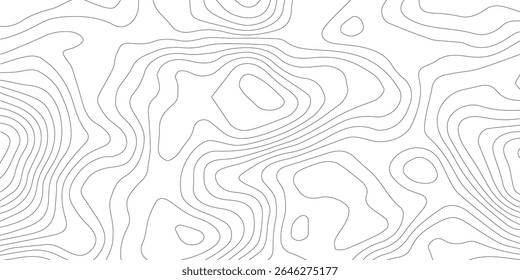 Abstract wave paper curved reliefs background, gradient multicolor wave curve lines banner background design .topographic contours map background .Vector geographic contour map.