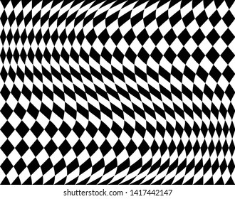 Abstract wave pattern background of triangle, retro vintage vector design. Elements of Geometric figure icon for concept apps and websites and development - Vector
