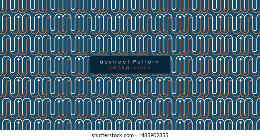 Abstract wave pattern blue background