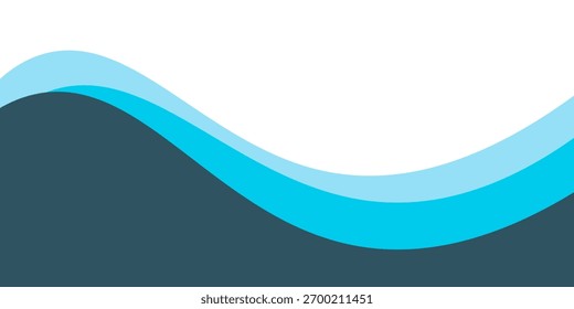Patrón de onda Abstractas en tonos azules para el fondo y el diseño