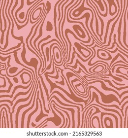 Abstract wave pattern, geometric seamless design, creative fashion striped